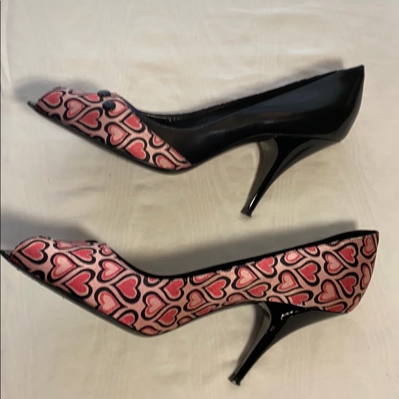 NIB MARC JACOBS FAB HEARTS PINK 9 - Picture 9 of 13